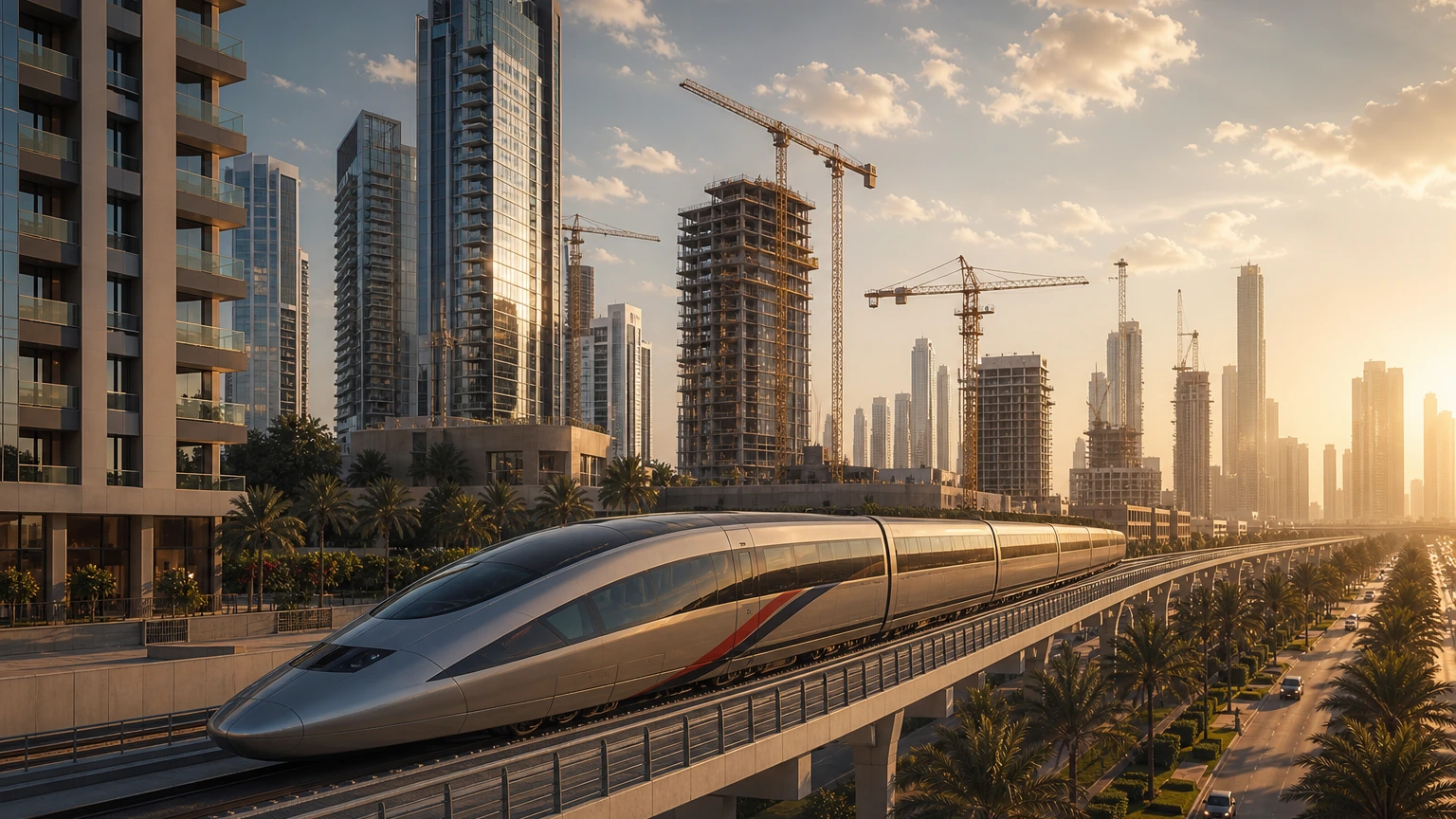 Booming Dubai Real Estate: Opportunities for Iranian Investors as Etihad Rail Launches
