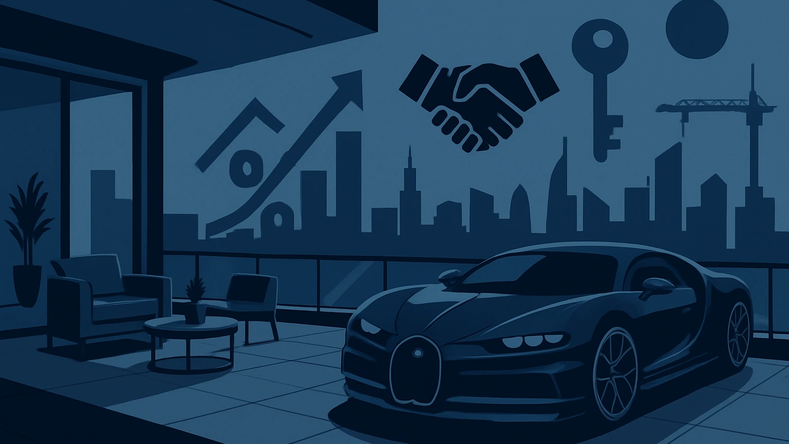 Dubai Real Estate Sees Resurgence with Luxury Bugatti Penthouse Sale