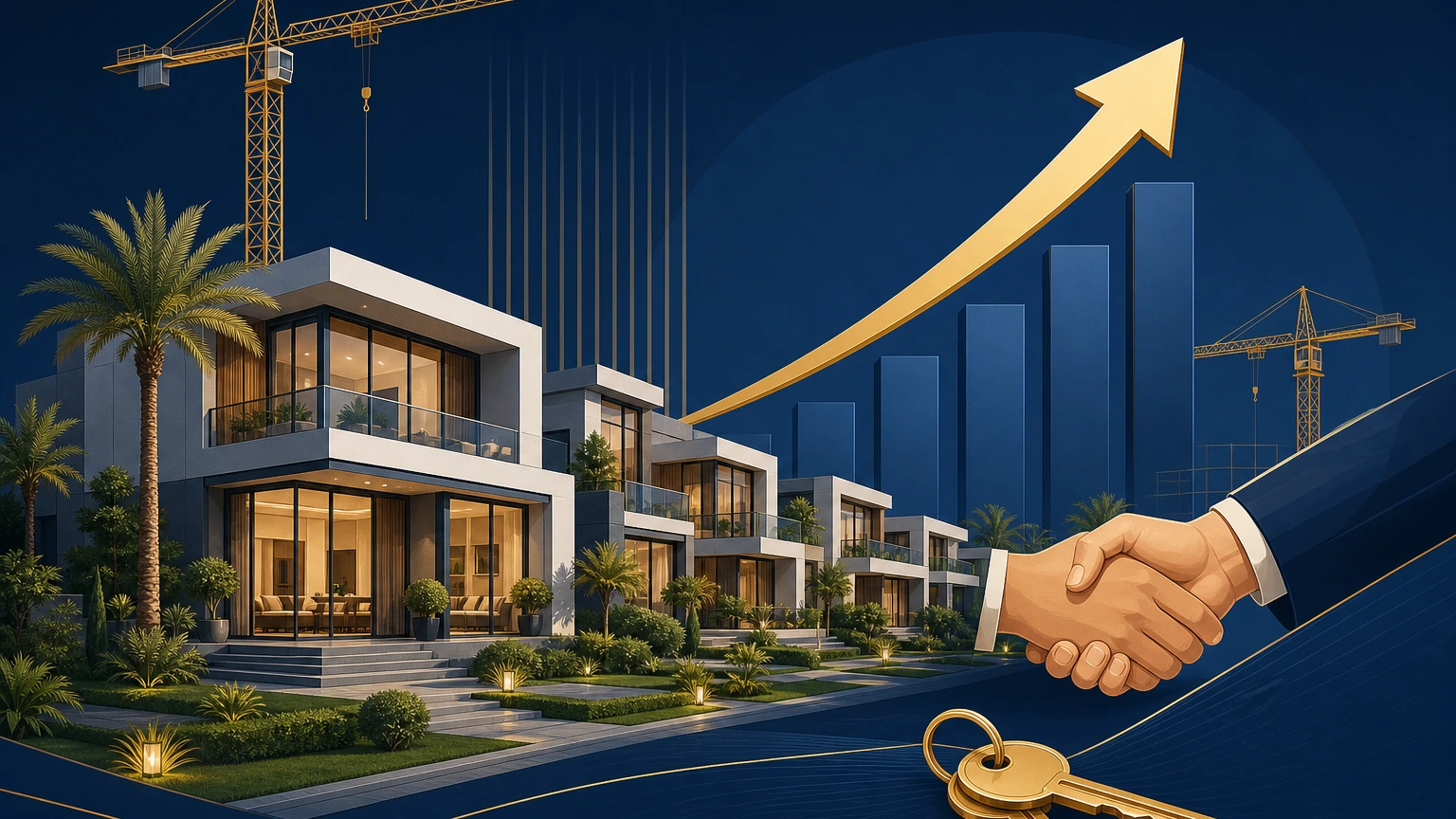 خانههای لوکس نوساز در دبی یک میلیارد و یک میلیون دلار فروش دارند