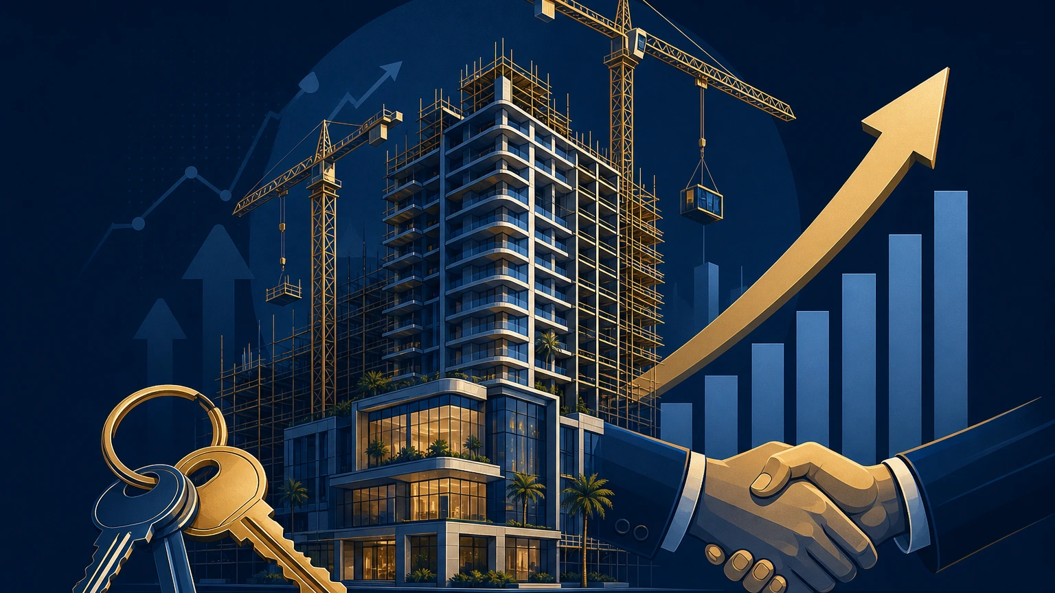 بازار املاک لوکس پیشفروش در دبئی با فروش ۳.۷۲ میلیارد درهم رونق مییابد