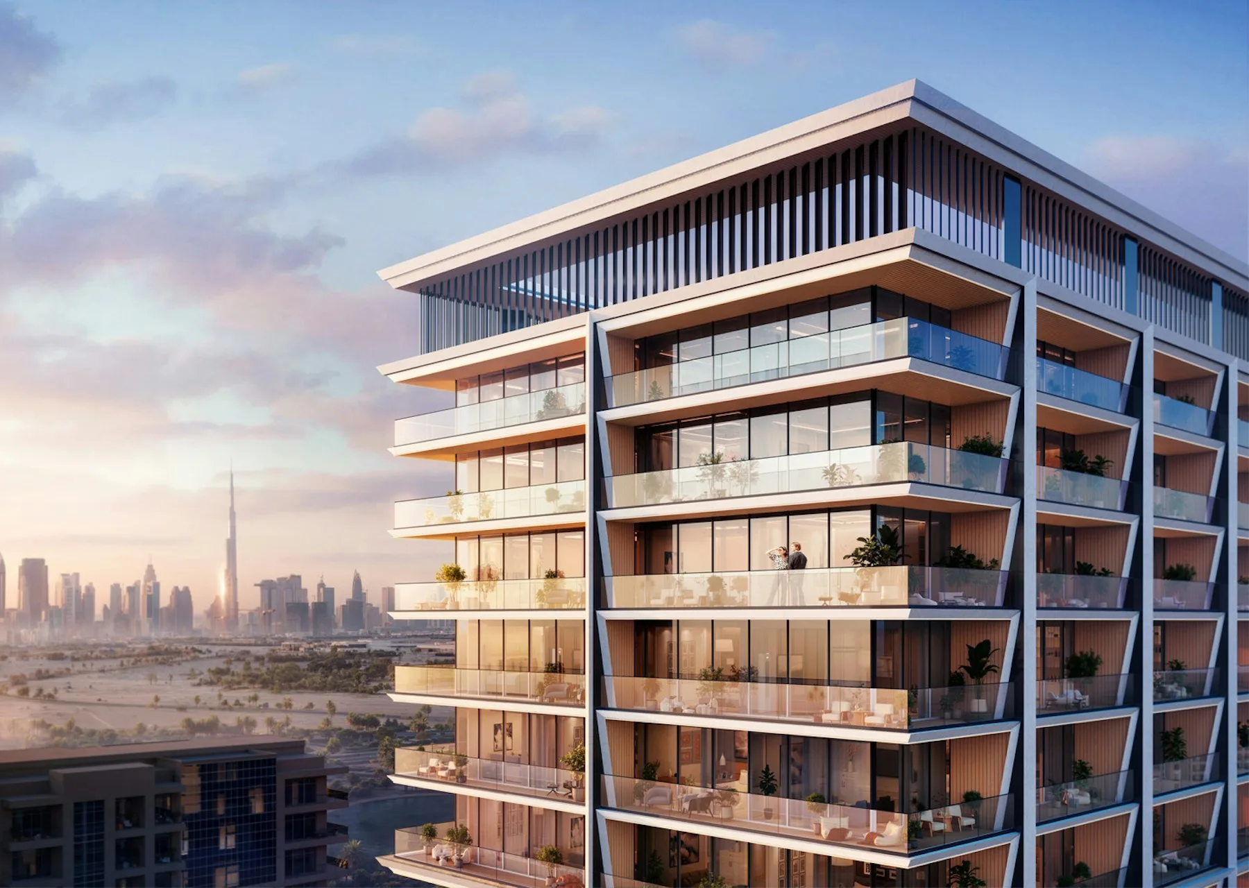 Spacious 2BR | Downtown views