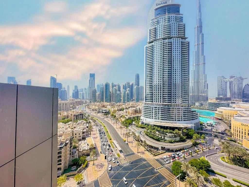 Burjkhalifa & fountain view