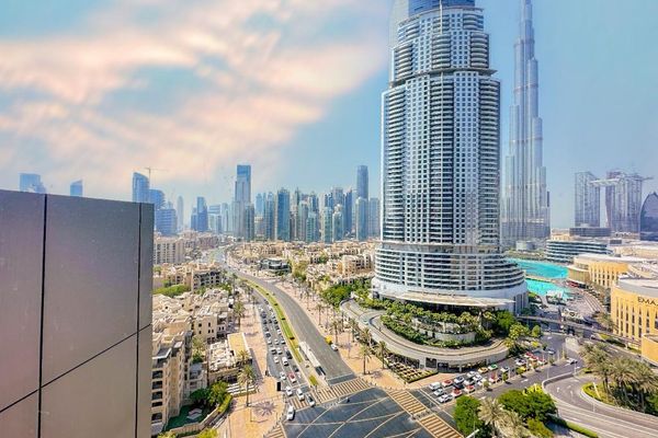 Burjkhalifa & fountain view