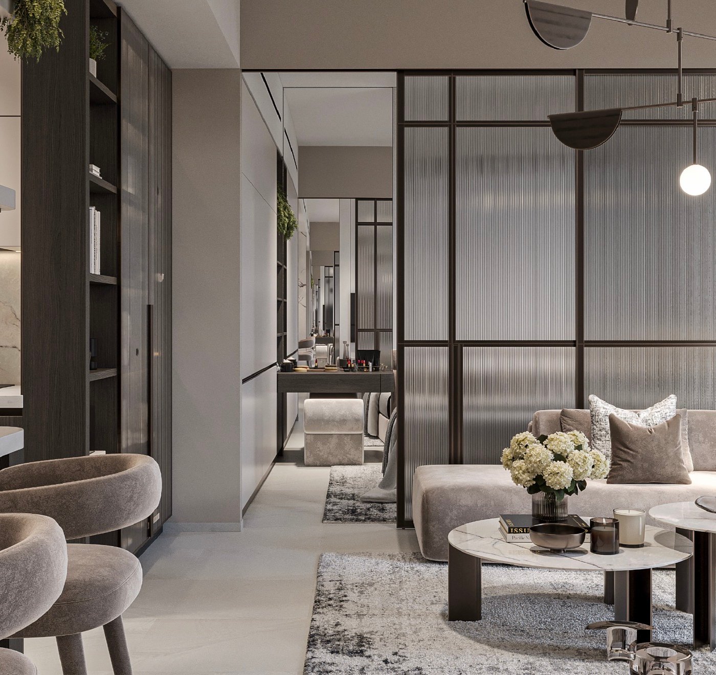 Studio Fully furnished & luxury