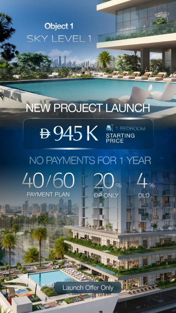 Spacious layout | From AED 1.09M